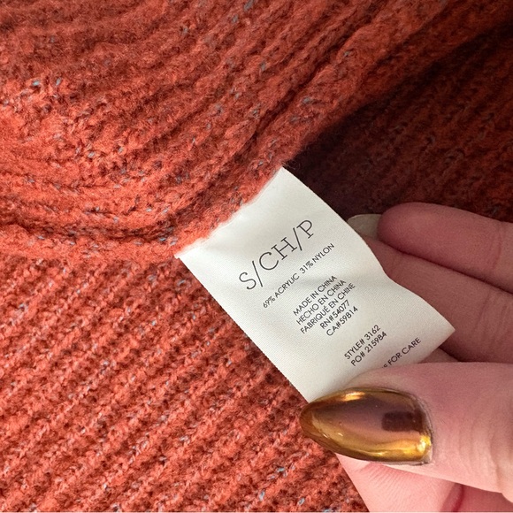 CAbi Brick Red Knit Cardigan - Picture 3 of 3